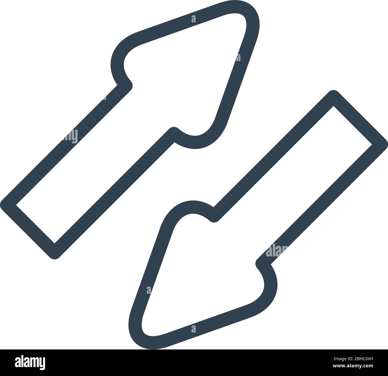 Up and down arrows design of Direction element web forward arrowheads ...