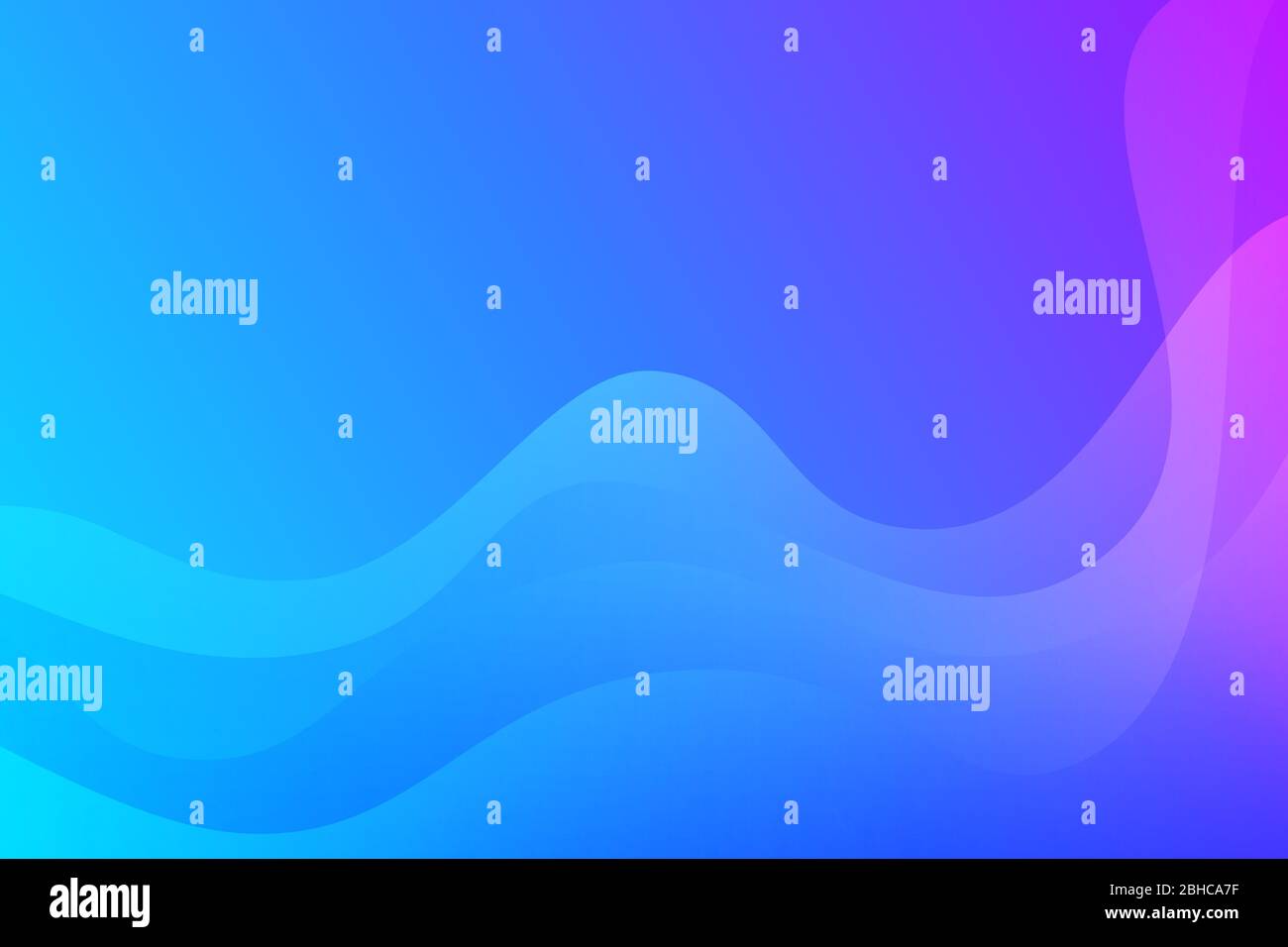 Landscape skyblue gradient fill vector abstract background minimalistic concept Stock Vector
