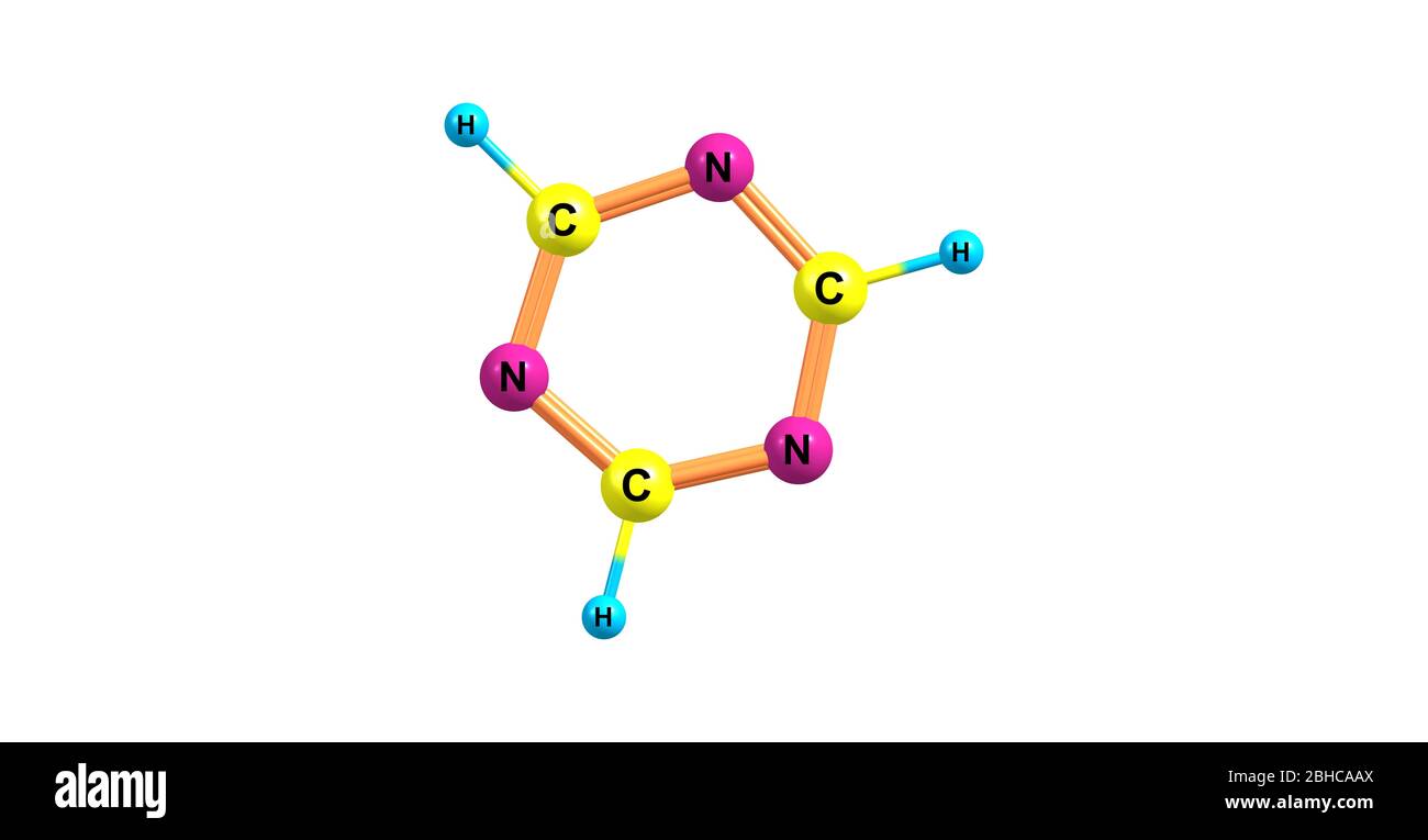 A triazine is class of nitrogen-containing heterocycles. The parent