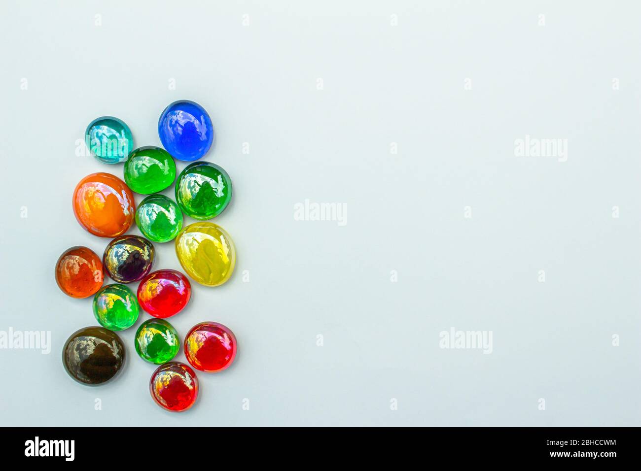 Abstract design texture background of bright colorful glass drop dragon