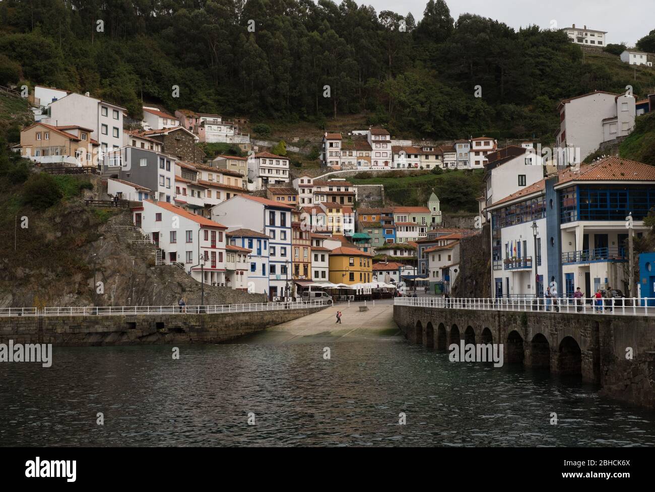 Cudillero fishing village in Asturias, northern Spain Stock Photo