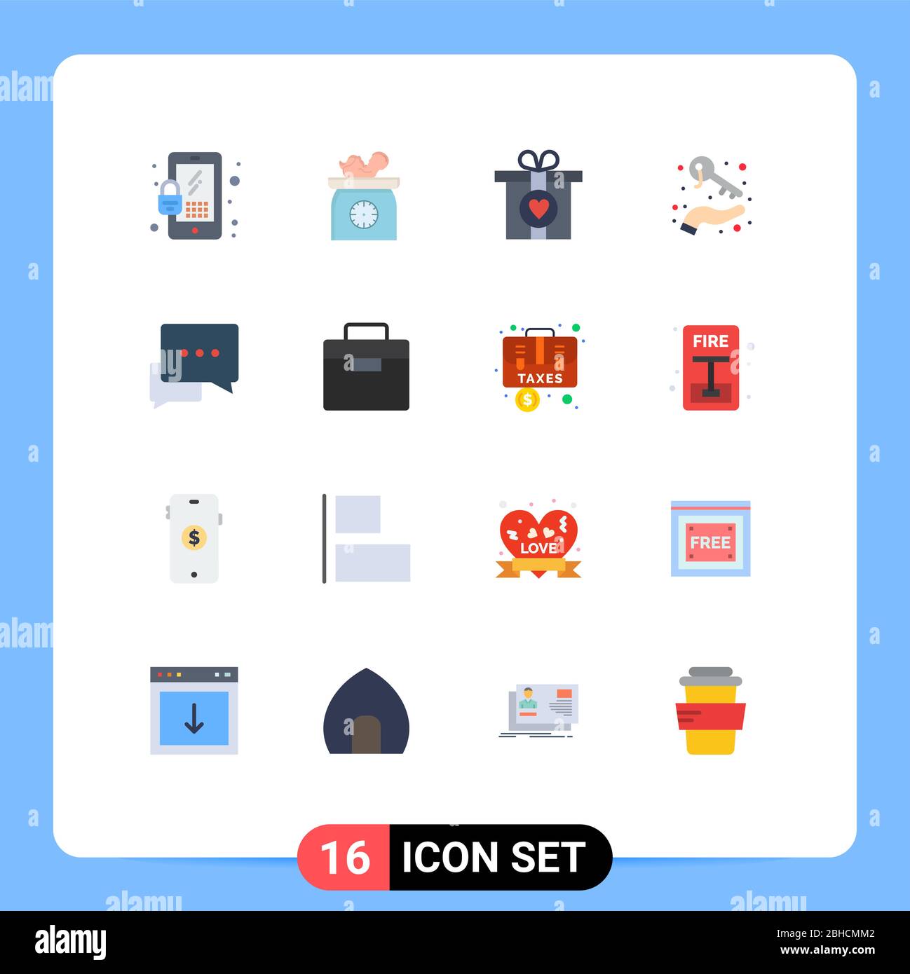 Stock Vector Icon Pack Of 16 Line Signs And Symbols For Conversation Wealth Gift Keys Hand Editable Pack Of Creative Vector Design Elements Stock Vector Image Art Alamy