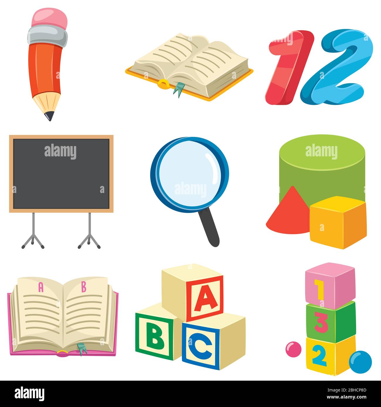 Students blocks Stock Vector Images - Alamy