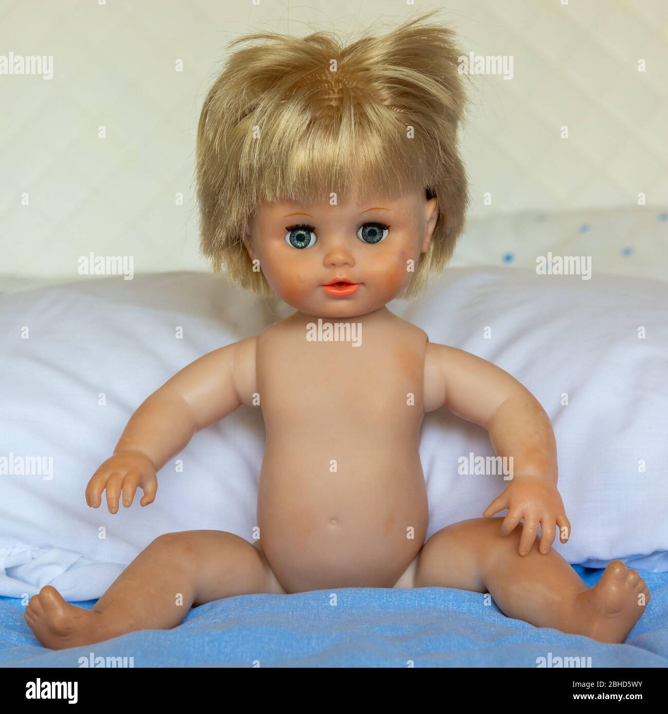 Realistic old Tiny Tears doll from the 1990s Stock Photo - Alamy