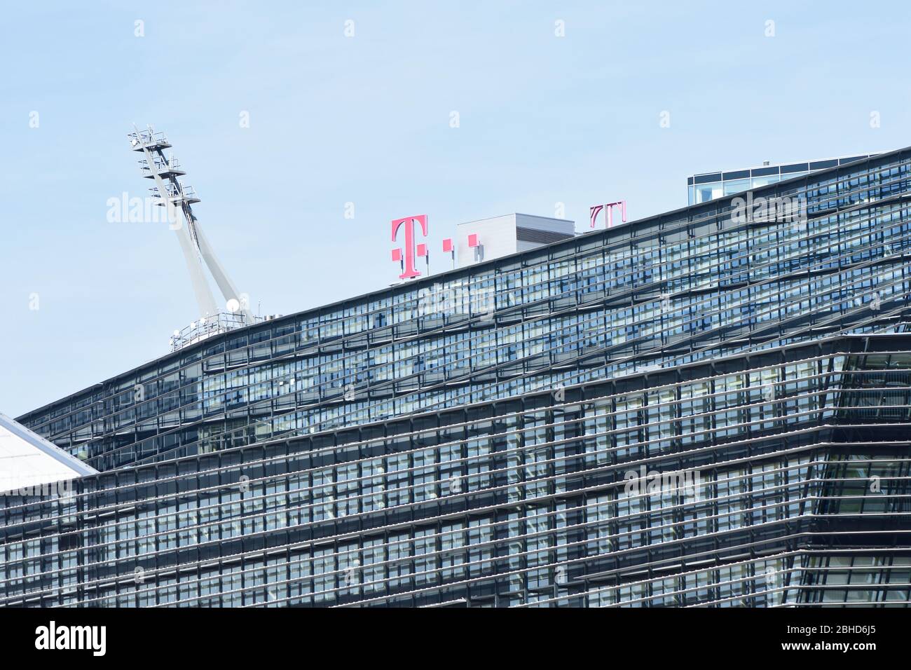 Vienna, Austria. Magenta Telekom telecommunications company Stock Photo