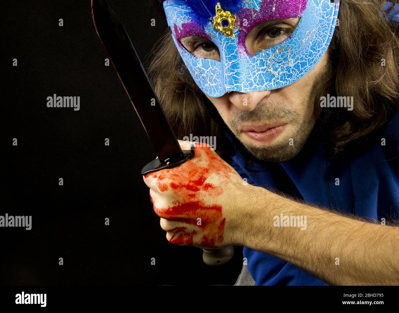 a thief in the dark Stock Photo
