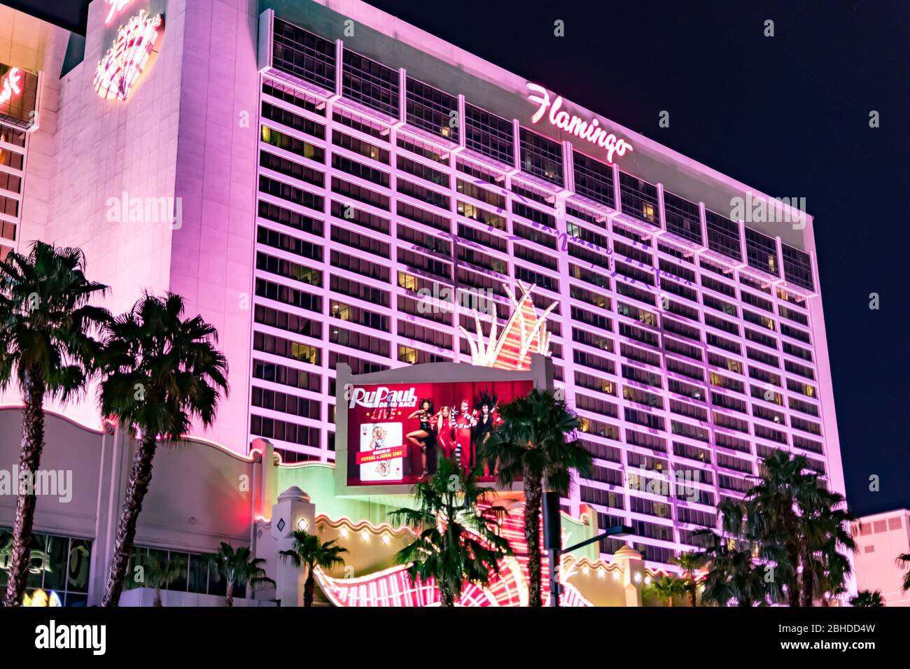The Flamingo Hotel near Las Vegas Strip, Las Vegas Nevada USA, March 30, 2020 Stock Photo Alamy