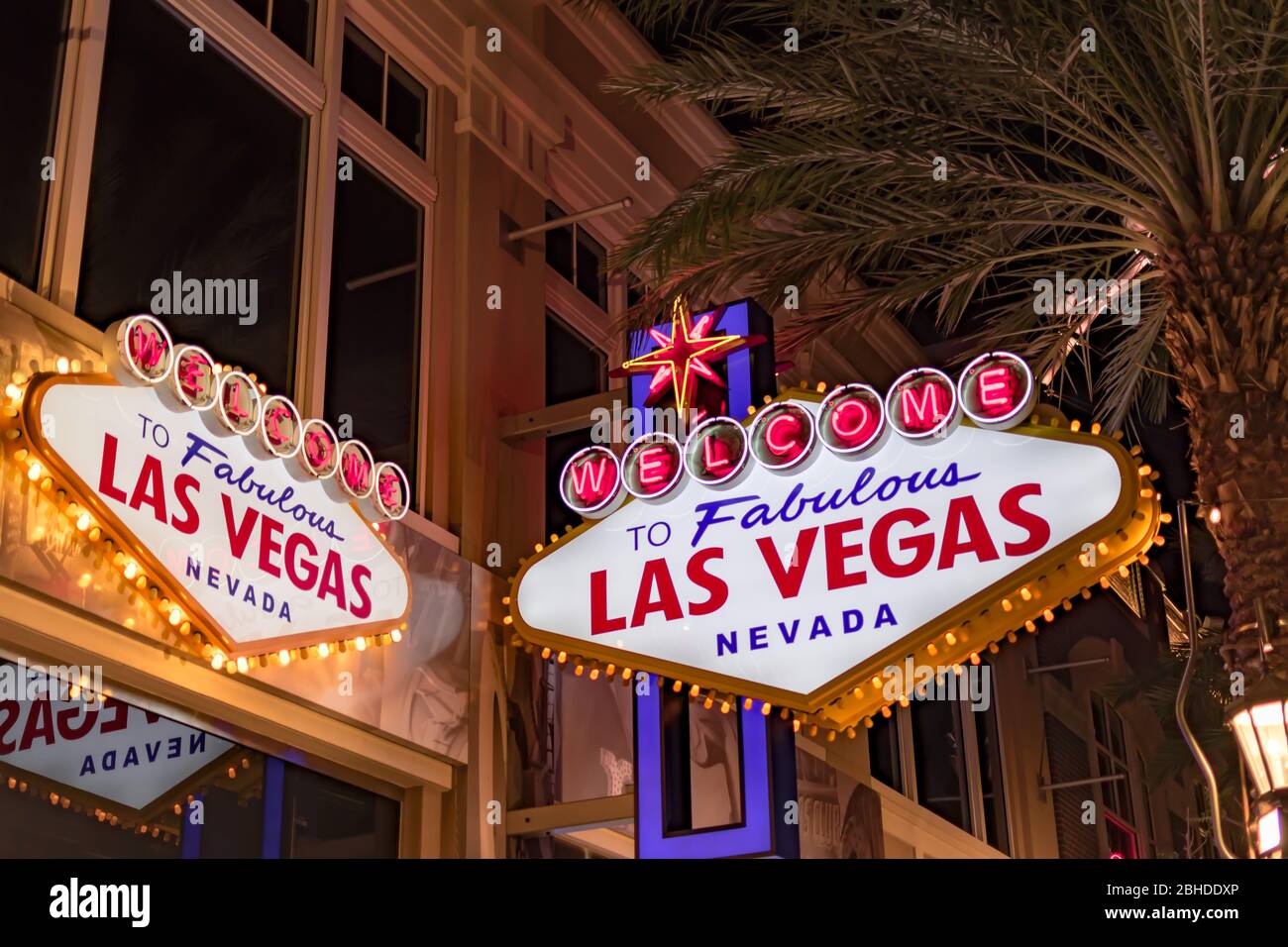 to Las Vegas Signage at the Las Vegas Strip, Las Vegas Nevada