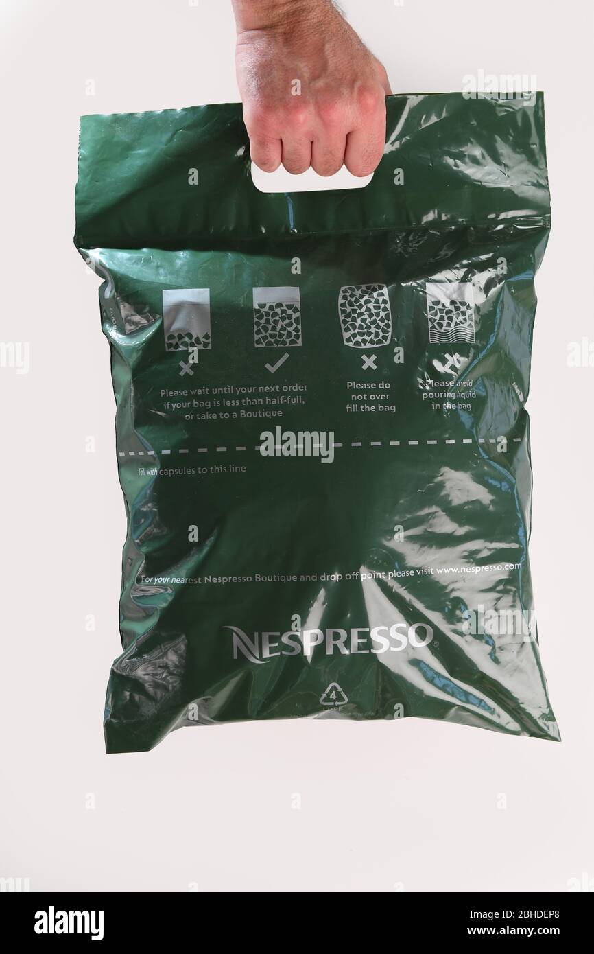 Nespresso Recycling Bag, Recycling