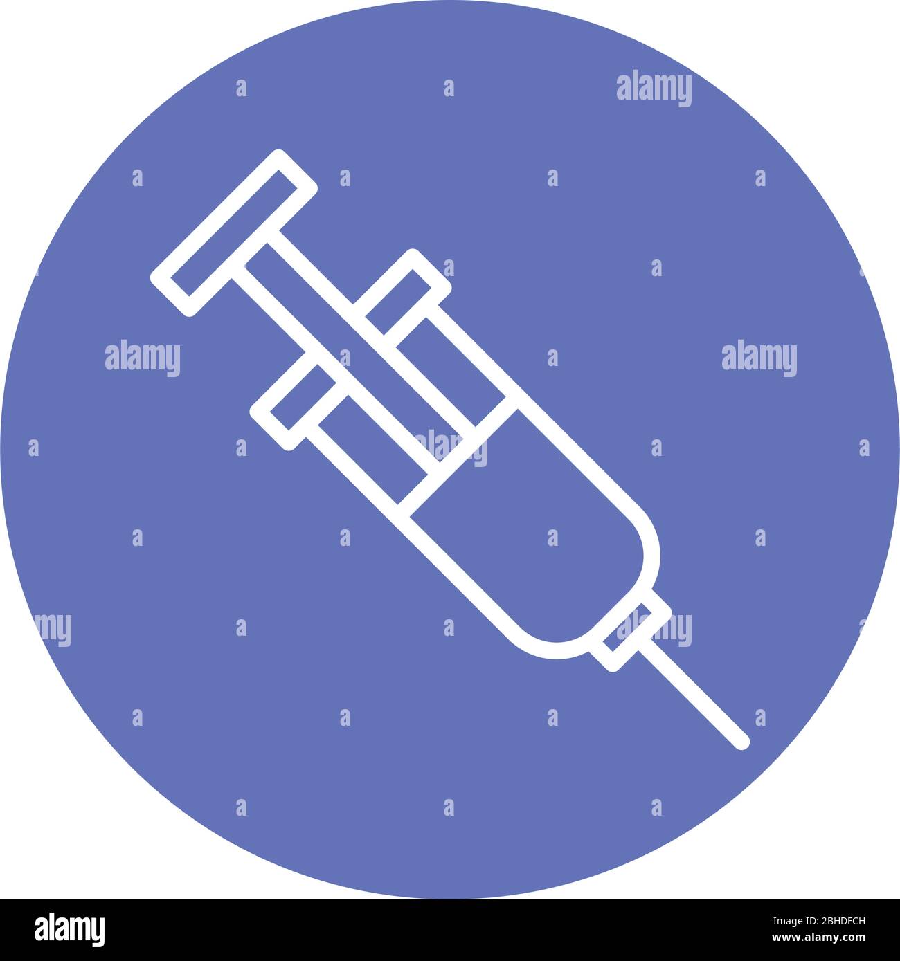 injection medical block style icon Stock Vector Image & Art - Alamy