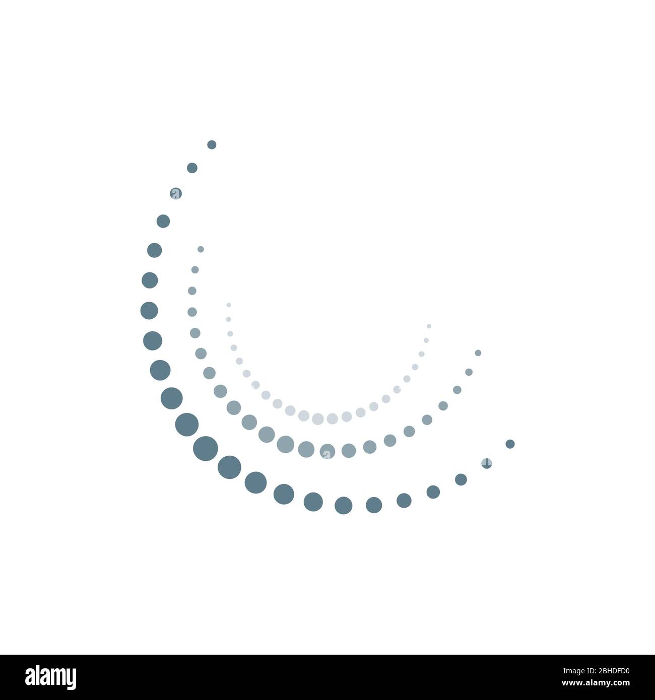 Halftone dotted vector graphic design illustration Stock Vector Image ...