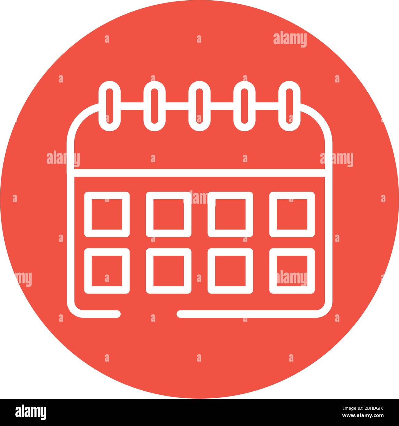 Calendar reminder block flat hi-res stock photography and images - Alamy
