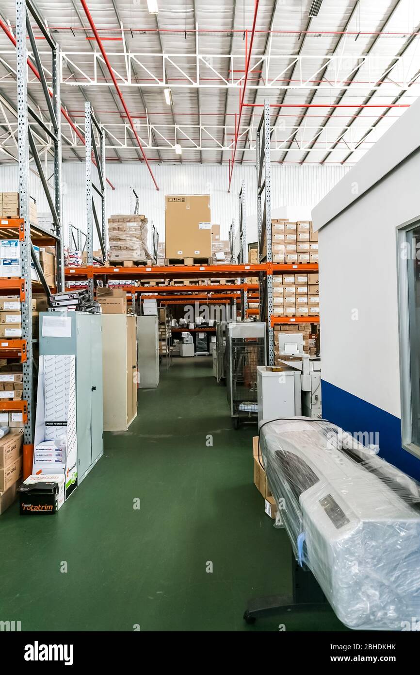 Johannesburg, South Africa January 23, 2015 Storage Warehouse for