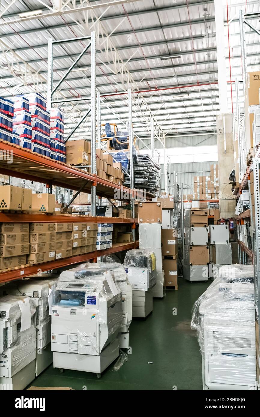 Johannesburg, South Africa January 23, 2015 Storage Warehouse for