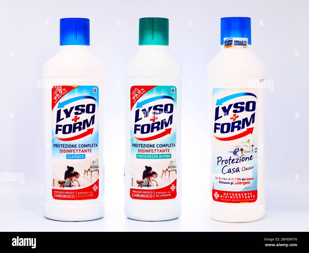 LYSOFORM Household Sanitizer detergents. LYSOFORM is a brand of Unilever  Stock Photo - Alamy