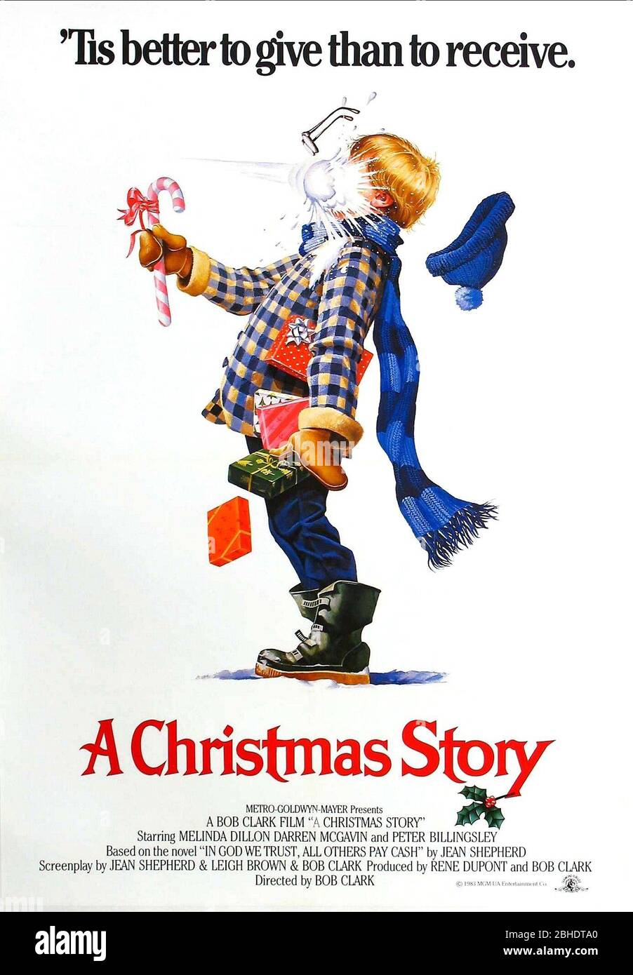 Movie Poster A Christmas Story 1983 Stock Photo Alamy