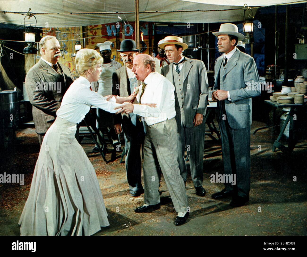 DORIS DAY, JIMMY DURANTE, BILLY ROSE'S JUMBO, 1962 Stock Photo