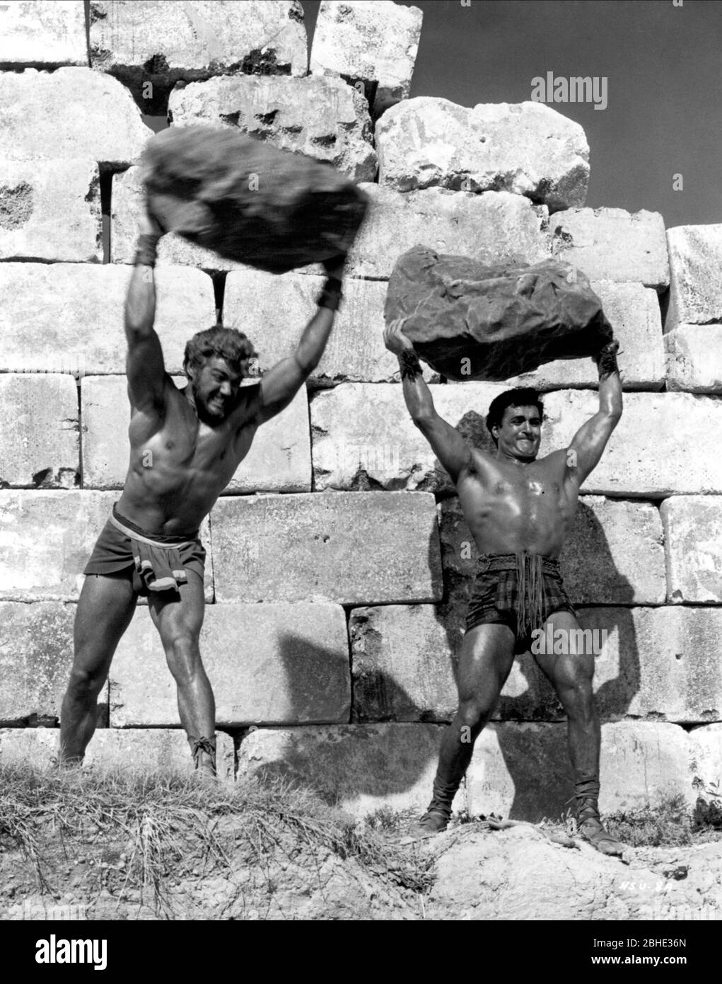 Kirk Morris Iloosh Khoshabe Hercules Samson And Ulysses 1963 Stock Photo Alamy