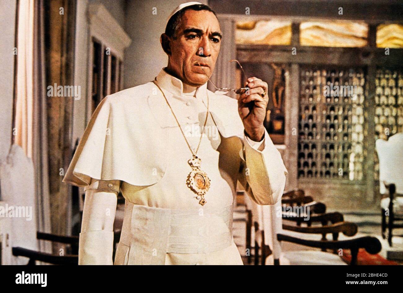 Anthony Quinn The Shoes Of The Fisherman 1968 Stock Photo Alamy
