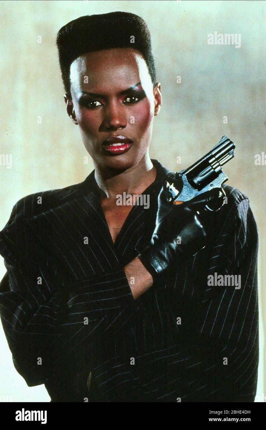 Grace Jones 1985 High Resolution Stock Photography and Images Alamy