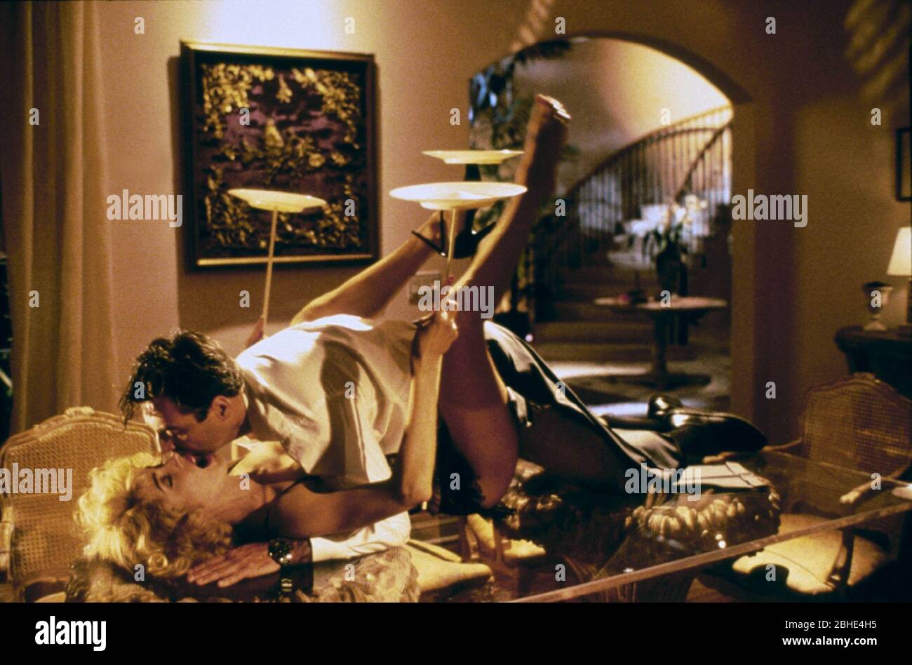 ARMAND ASSANTE, SEAN YOUNG, FATAL INSTINCT, 1993 Stock Photo