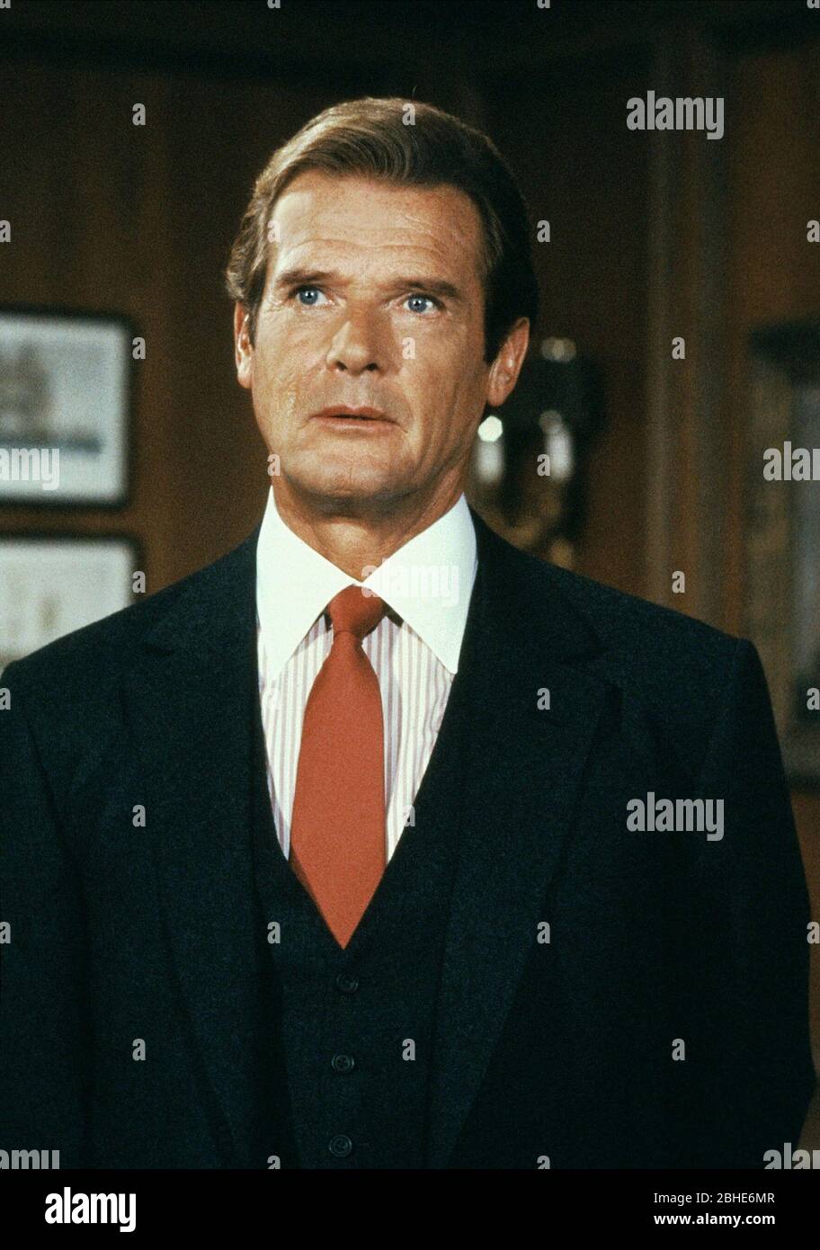James Bond Roger Moore View To A Kill High Resolution Stock Photography