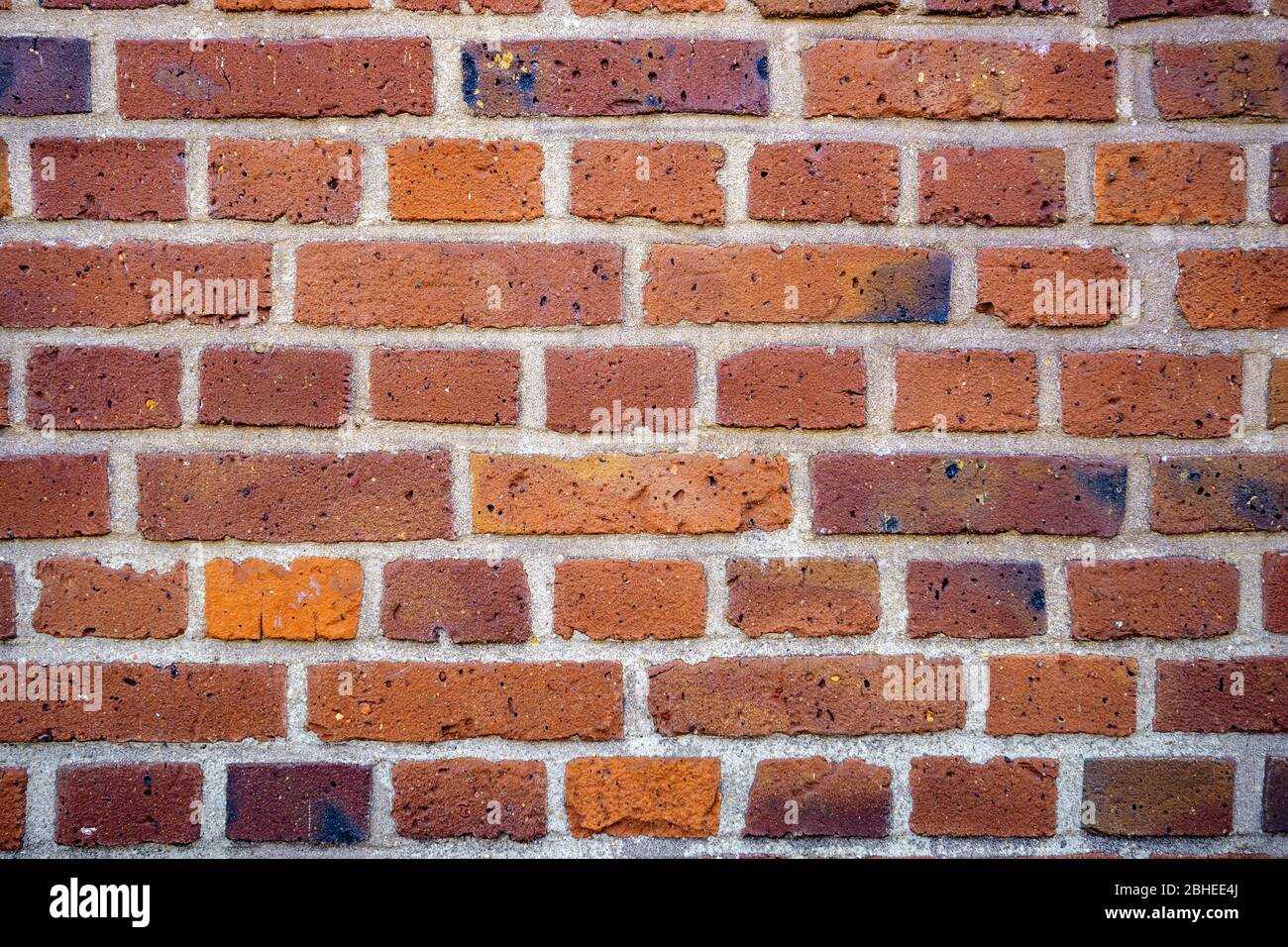 Brickwork wall, background in Germany Stock Photo