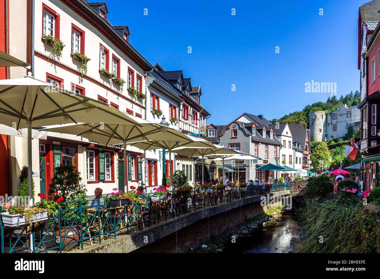 Historical city of Bad Muenstereifel, Germany Stock Photo Alamy
