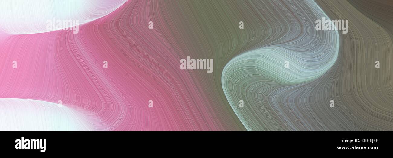 abstract decorative header design with old lavender, light gray and dim ...