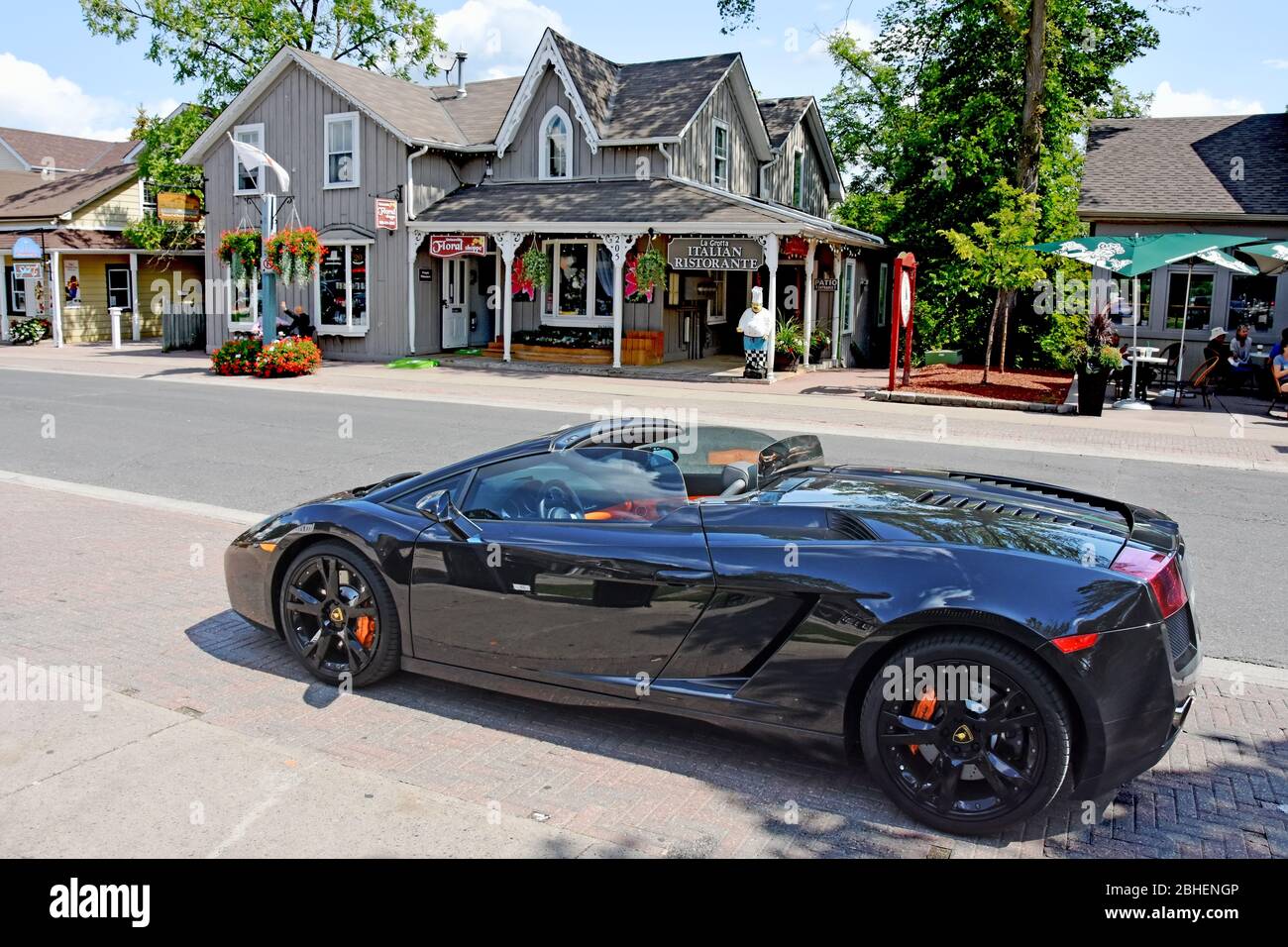 Supercar Lamborghini car Stock Photo
