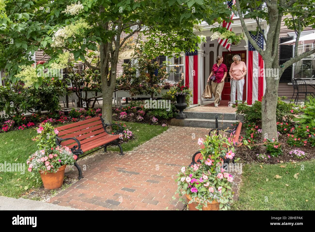 The Colonial Inn in Concord, MA Stock Photo