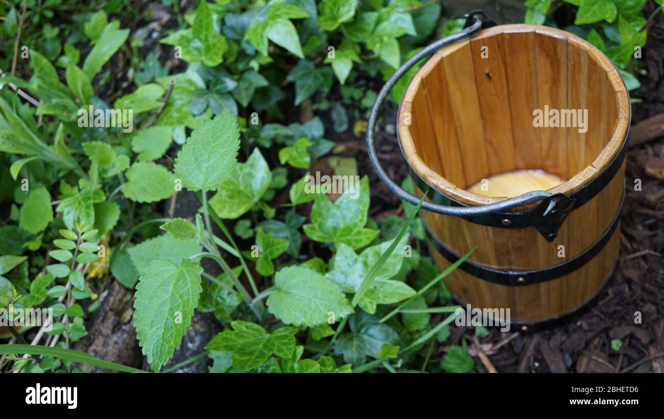 Anglo Saxon mead hall bucket presumed ritual use based on the find from Beckford A cemetery 5