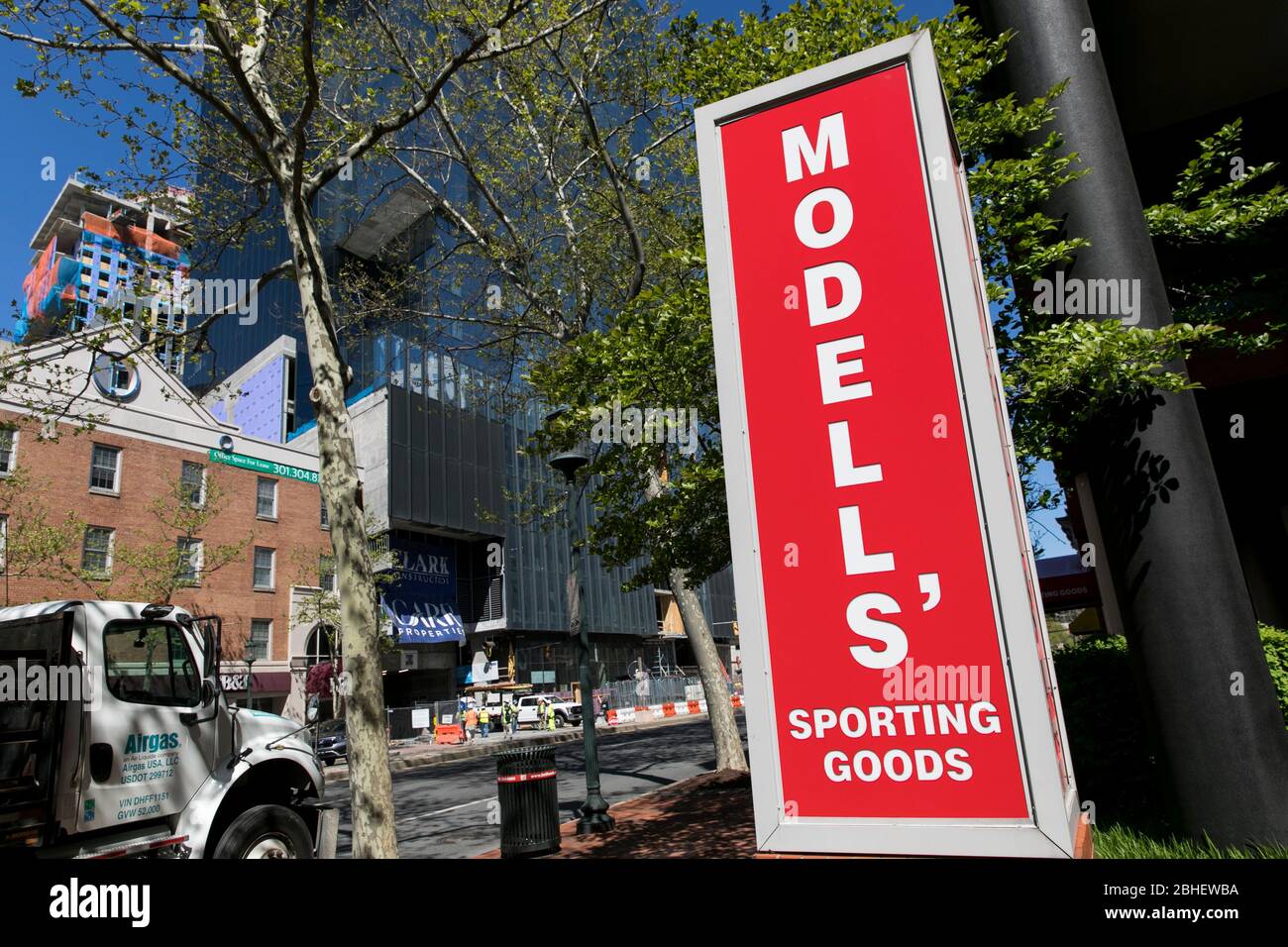 Modell's sporting goods store hires stock photography and images Alamy