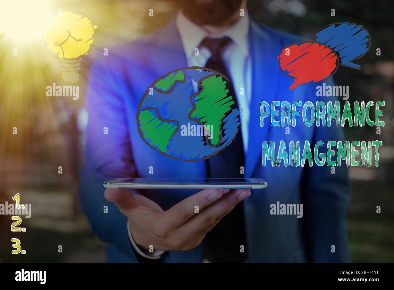 Handwriting text Performance Management. Conceptual photo Improve ...