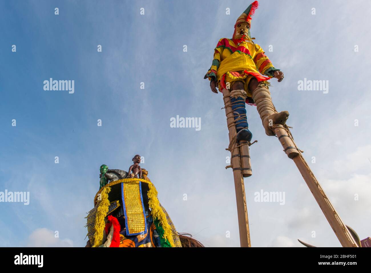 Performance Stilts Walking Tall: Spokane Aerial Performance Arts Helps