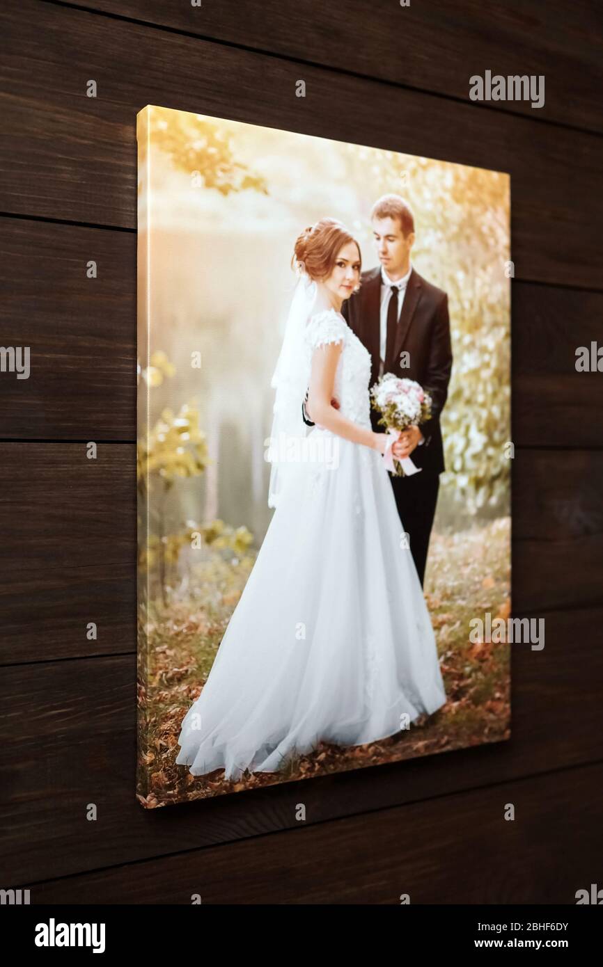 Wedding Vows Canvas Print/ Gallery Wrapped/ Wedding 