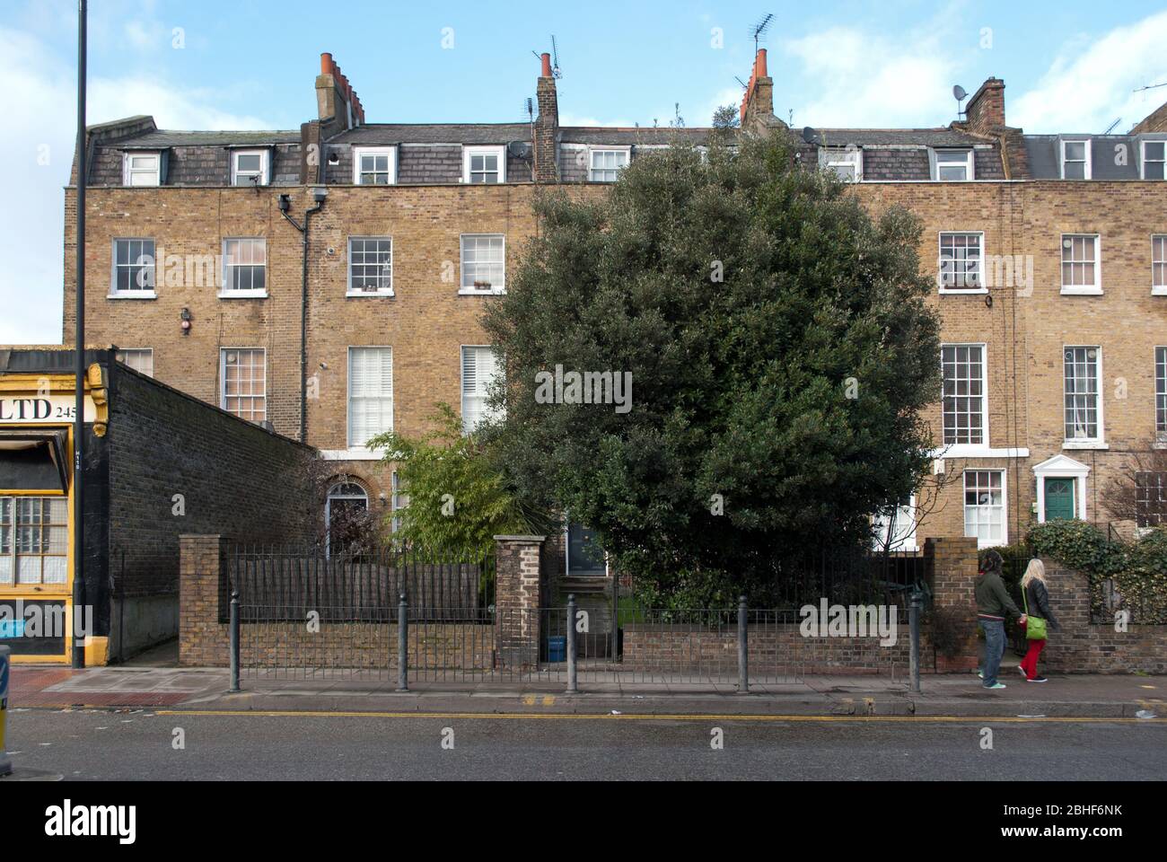 Houses in London Borough of Hackney, EC2 Stock Photo Alamy