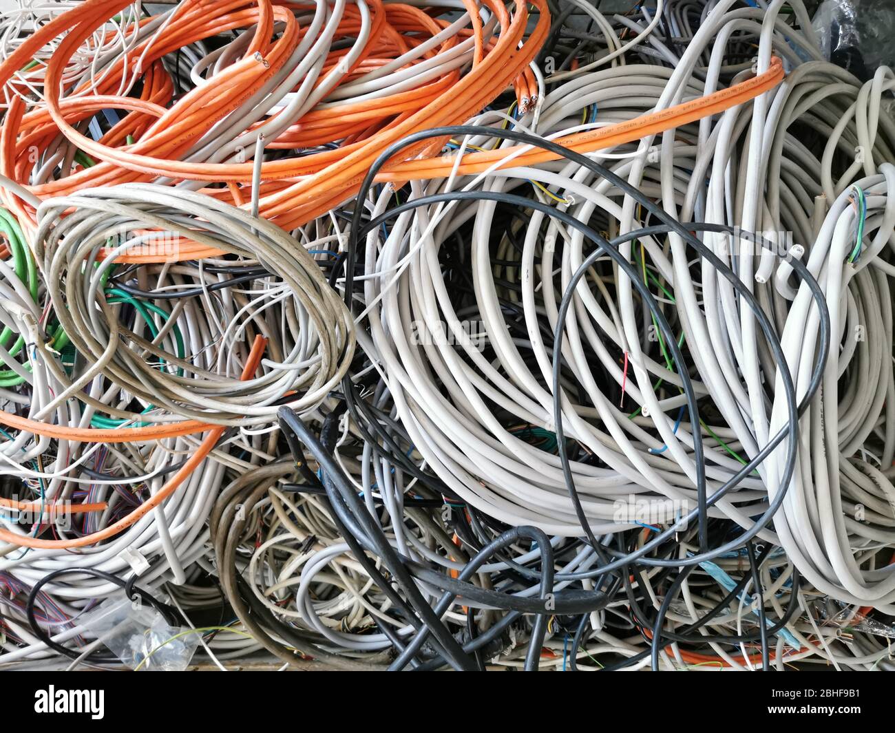 Cable Scrap High Resolution Stock Photography and Images Alamy