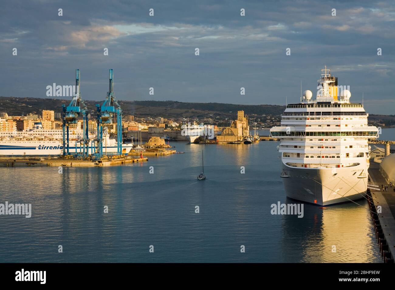 Civitavecchia Cruise Ship Port High Resolution Stock Photography And Images Alamy