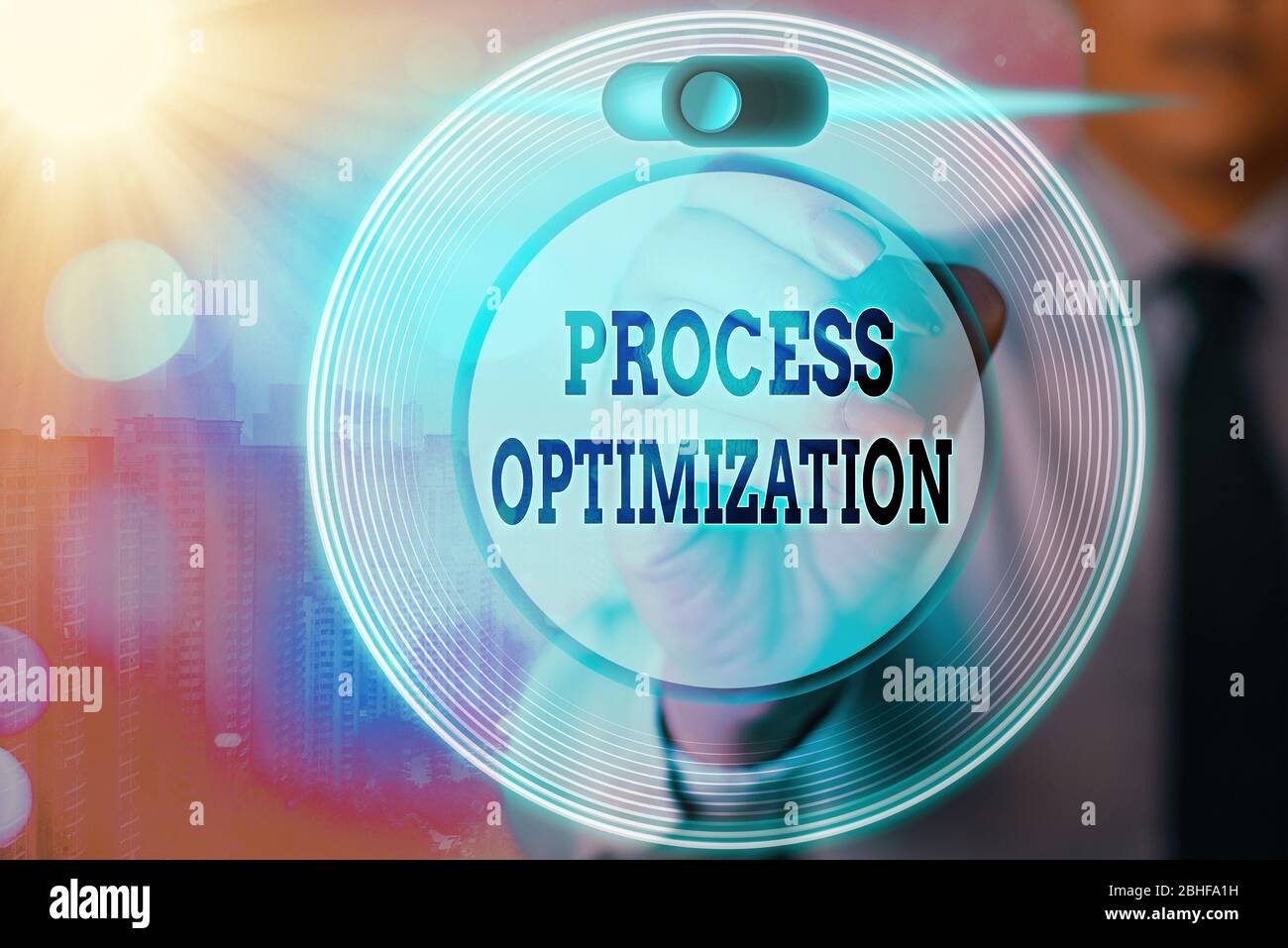 Conceptual hand writing showing Process Optimization. Concept meaning ...