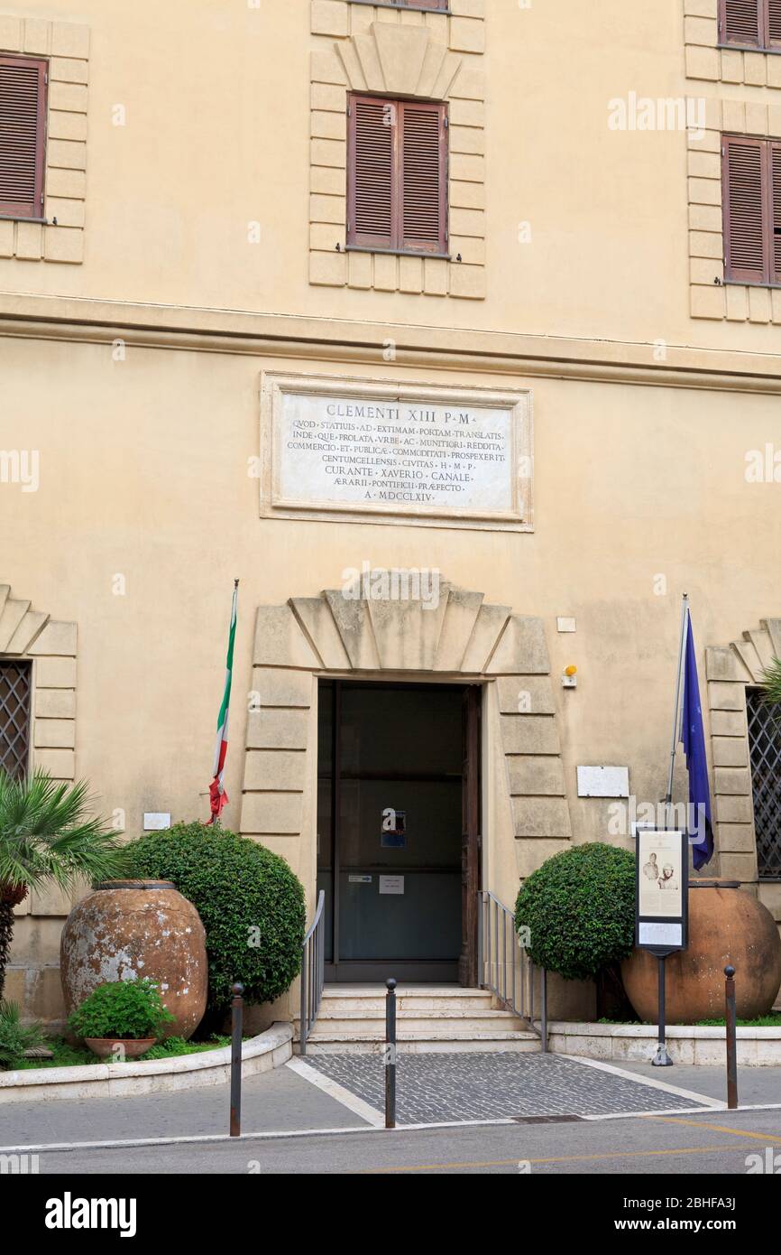 National Archeological Museum, Civitavecchia, Italy, Europe Stock Photo