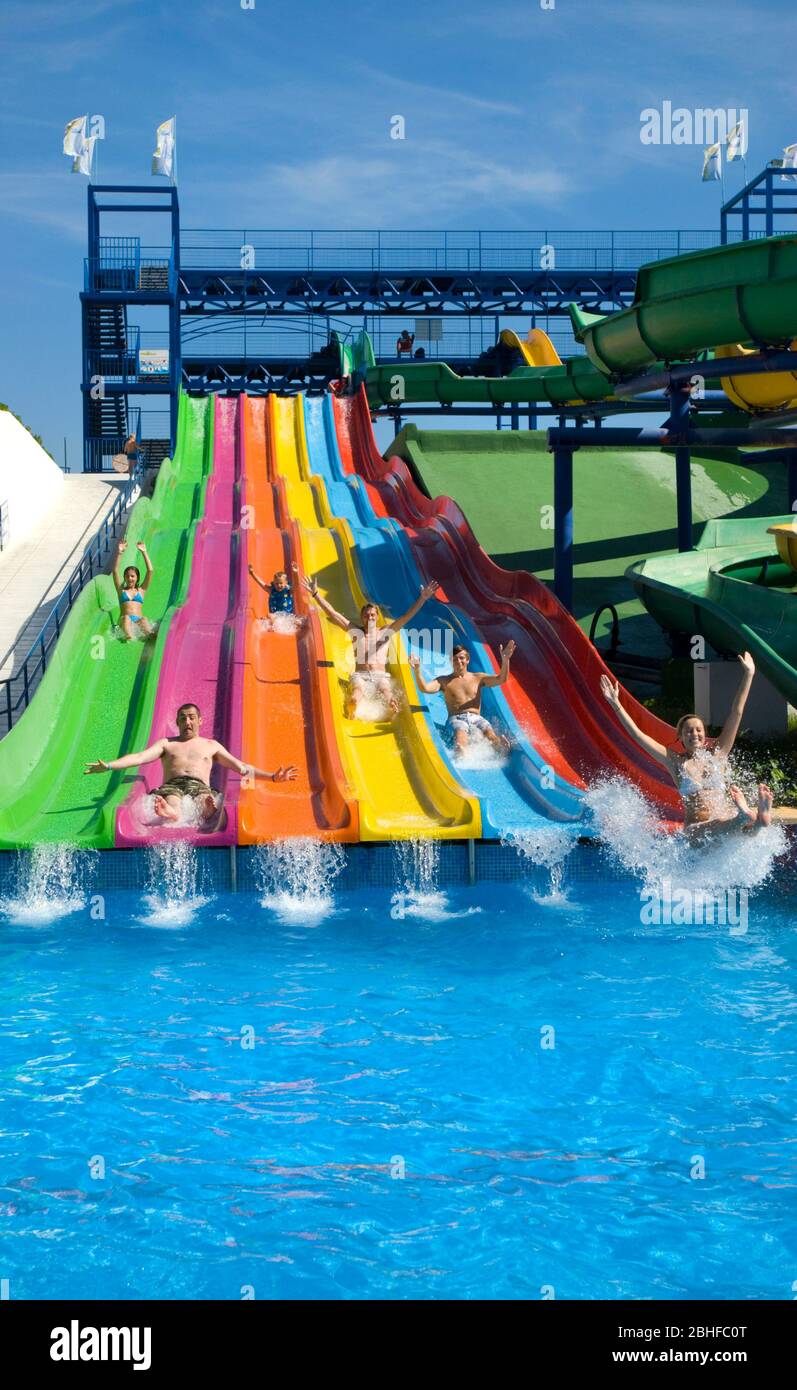 Water slides mallorca hires stock photography and images Alamy