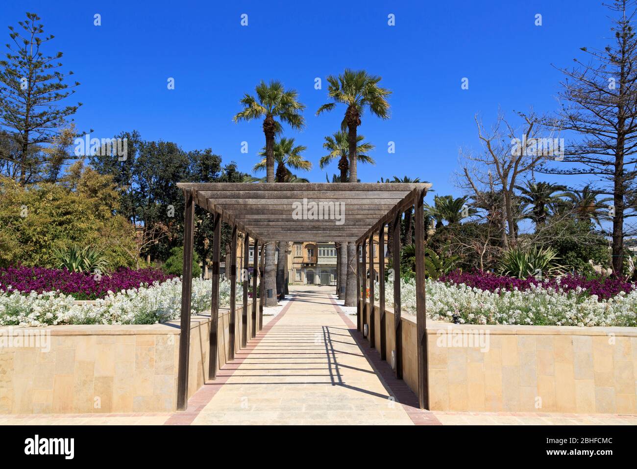 Rundle Garden, Victoria City, Gozo Island, Malta, Europe Stock Photo