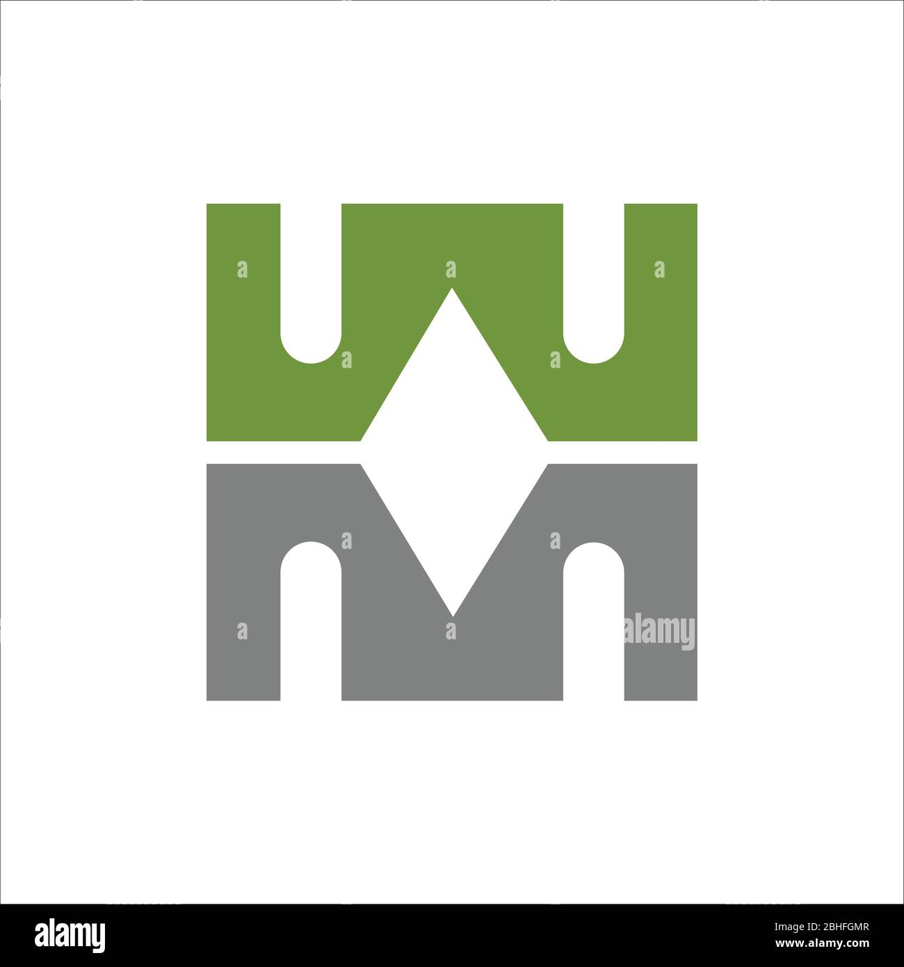 Wmvector File Initial letter wm logo or mw logo vector design template Stock Vector ...