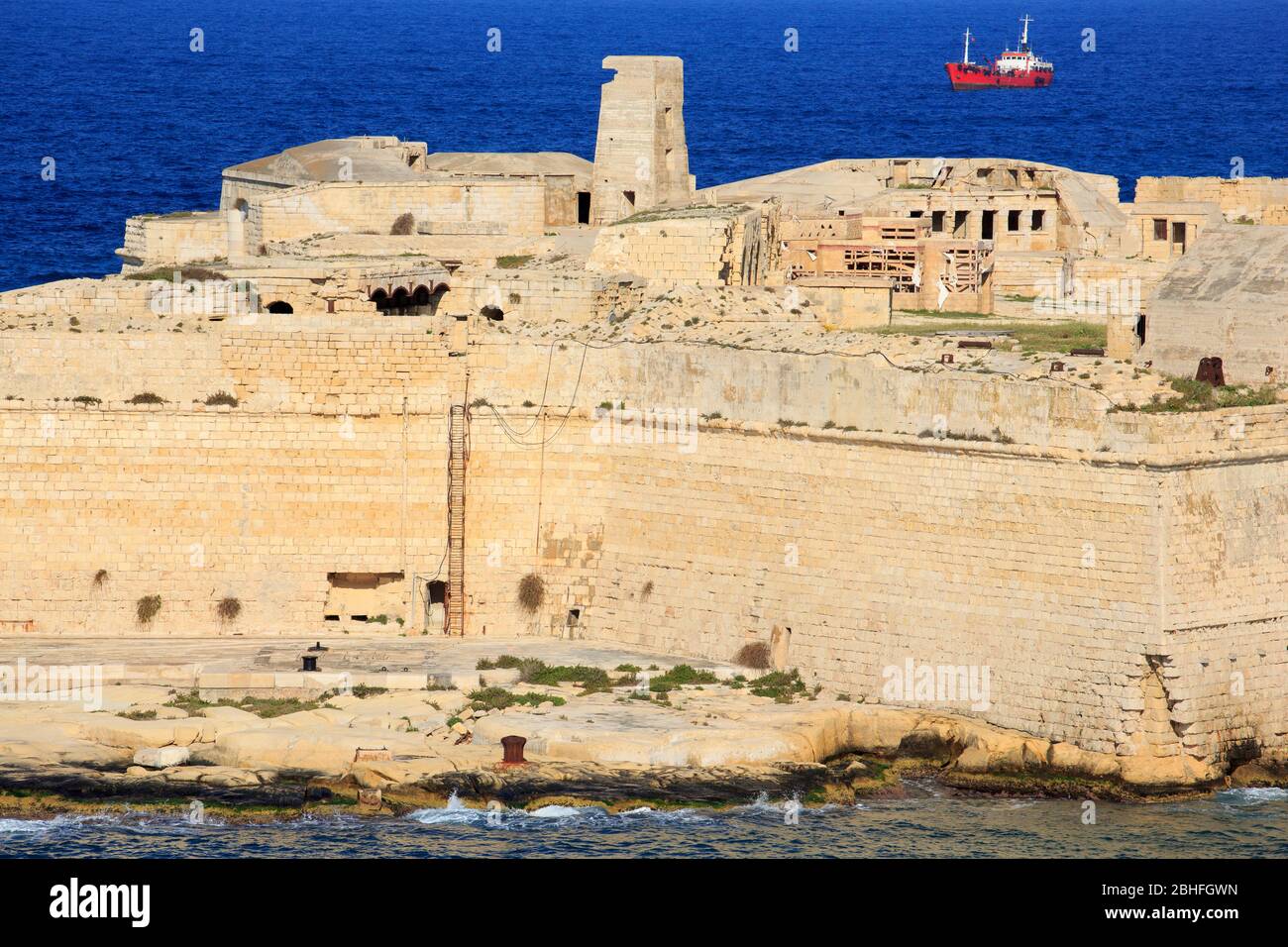 Fort Ricasoli, Kalkara District, Valletta, Malta, Europe Stock Photo