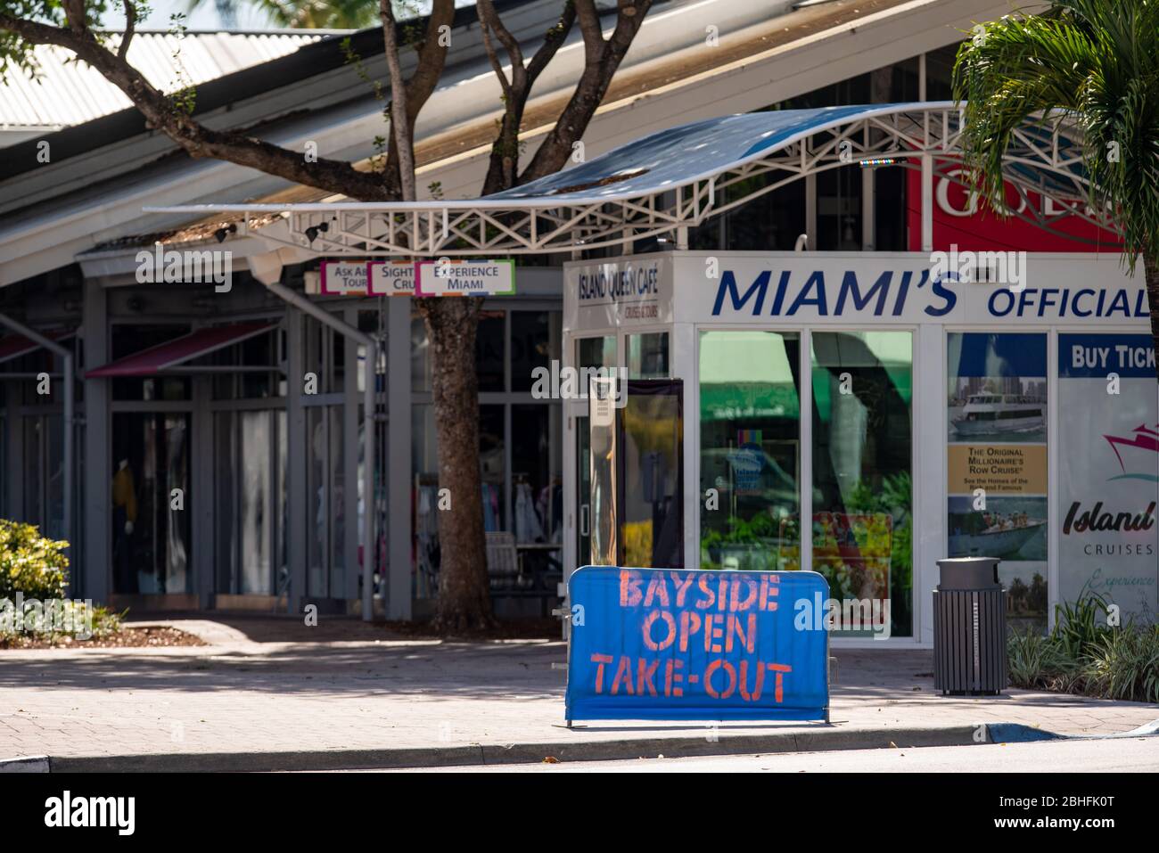 Photo of Bayside Marketplace Downtown Miami FL Stock Photo - Alamy