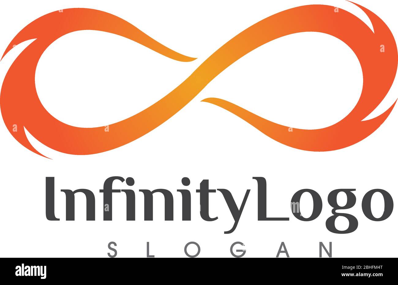 Infinity Design Vector icon illustration Logo template design Stock ...