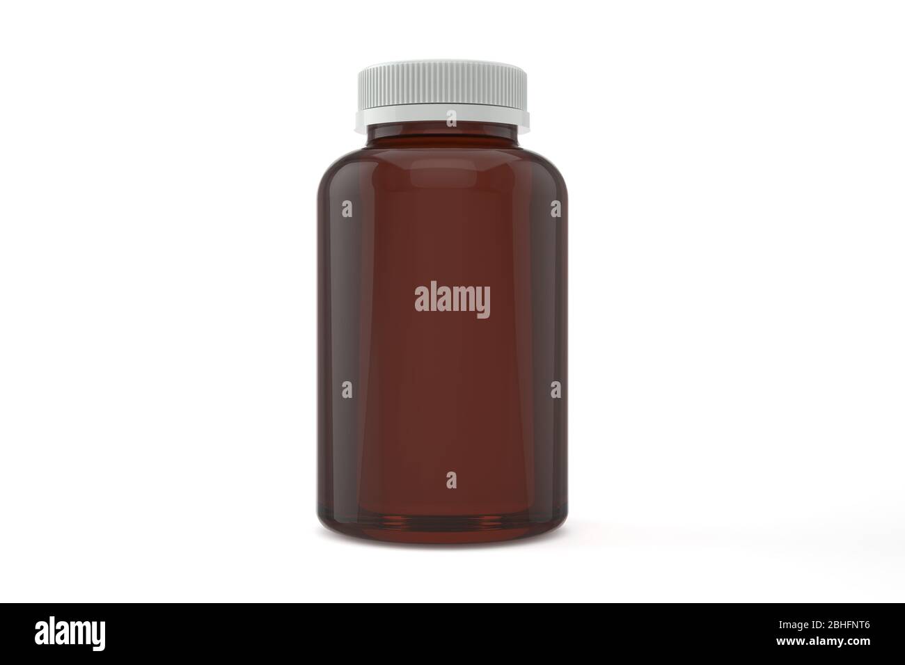 Download 3d Illustration Amber Bottle Mock Up With White Cap Photo Realistic Packaging Mockup Template Stock Photo Alamy Yellowimages Mockups