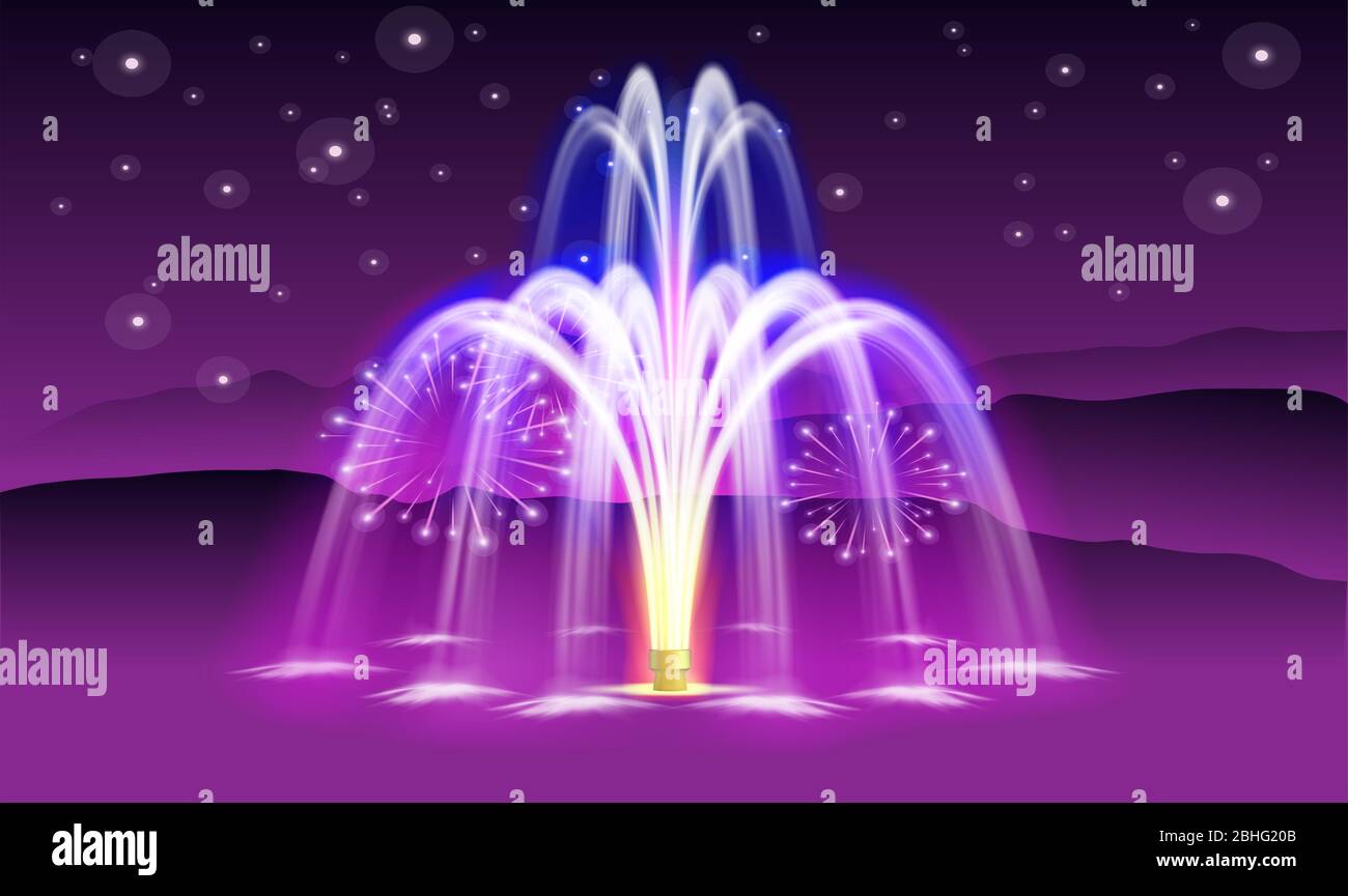 Moss fountain Stock Vector Images Alamy