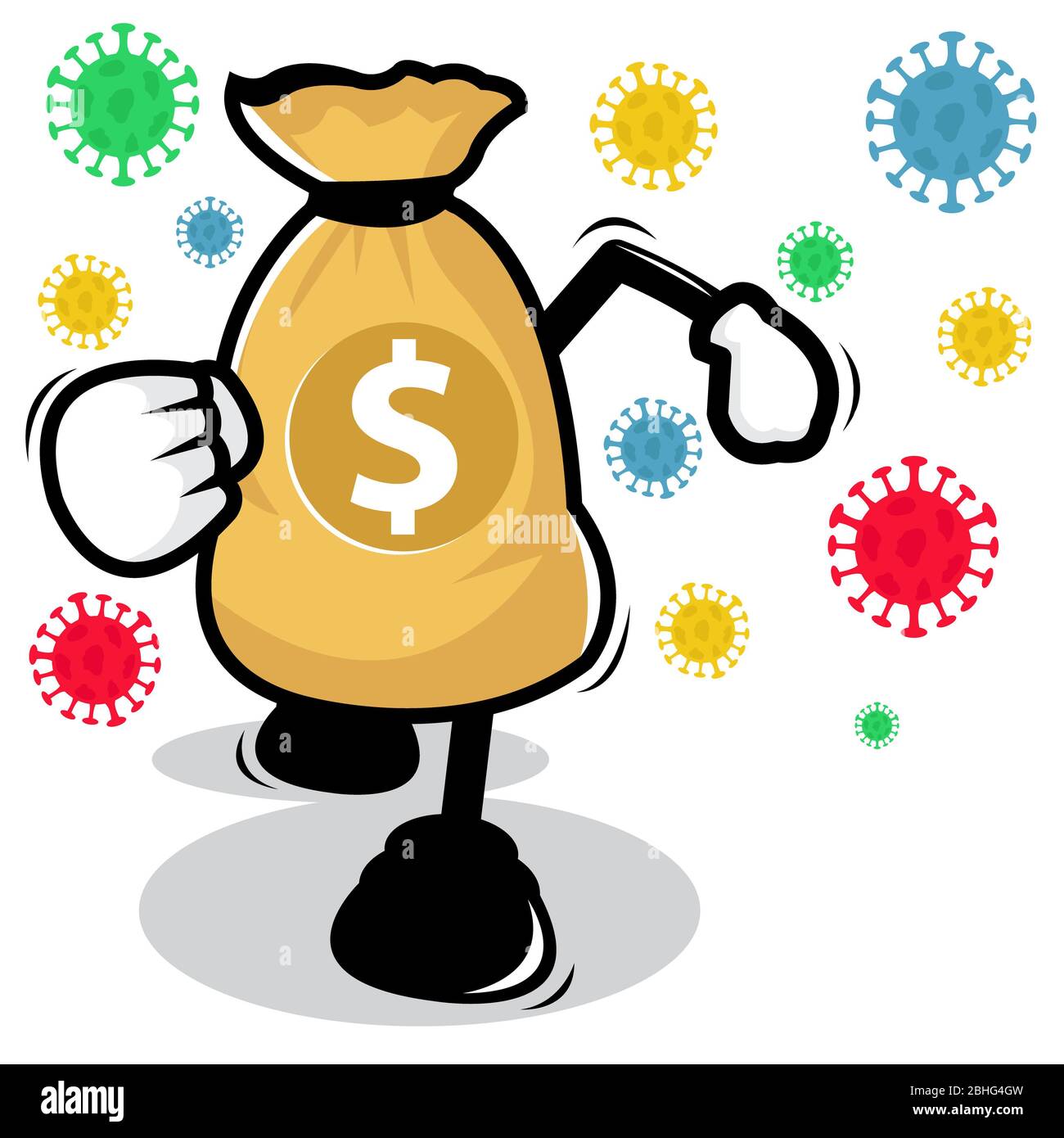 Money bag running sale